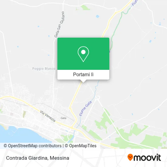 Mappa Contrada Giardina