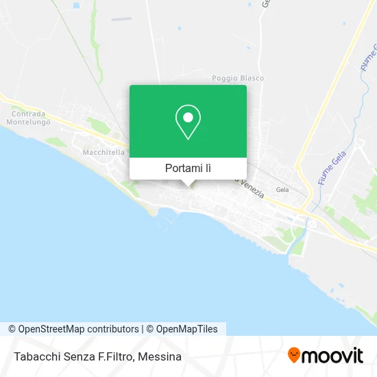 Mappa Tabacchi Senza F.Filtro