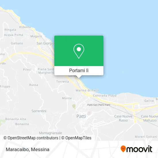 Mappa Maracaibo
