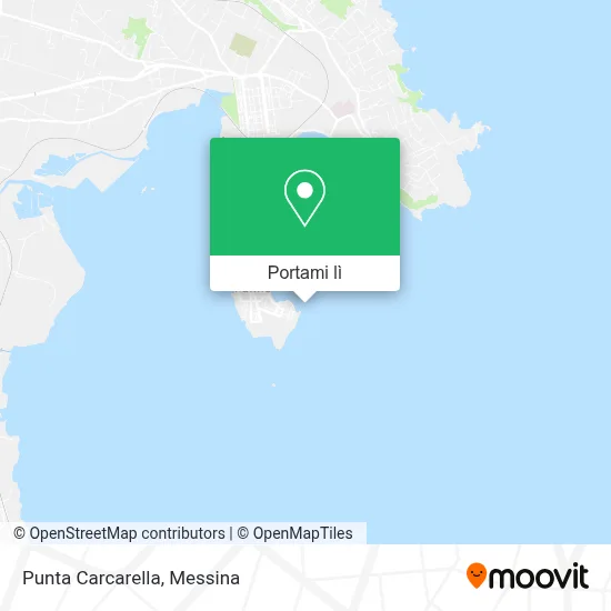Mappa Punta Carcarella