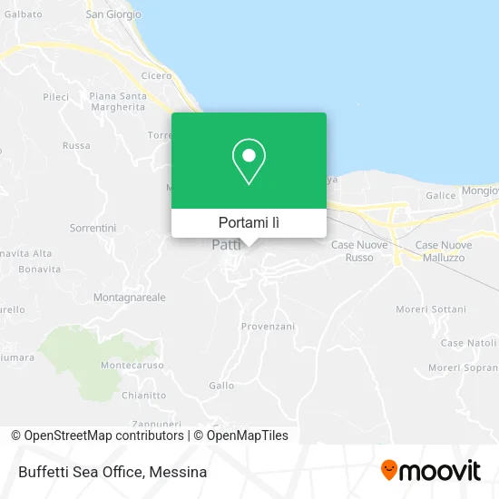 Mappa Buffetti Sea Office