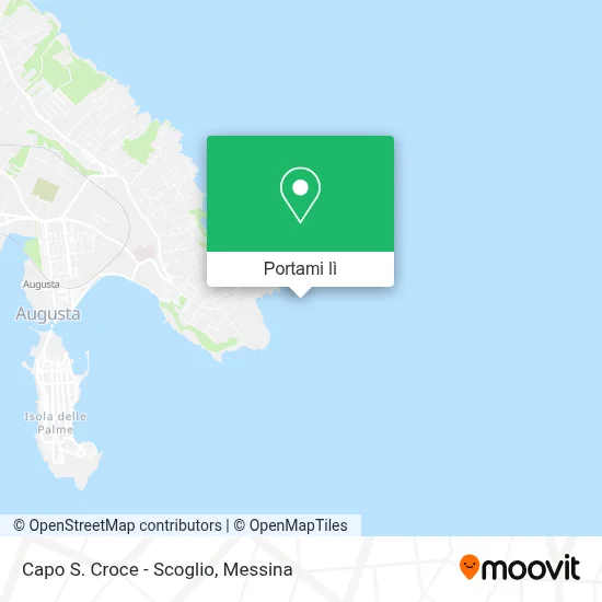 Mappa Capo S. Croce - Scoglio