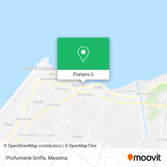 Mappa Profumerie Griffe