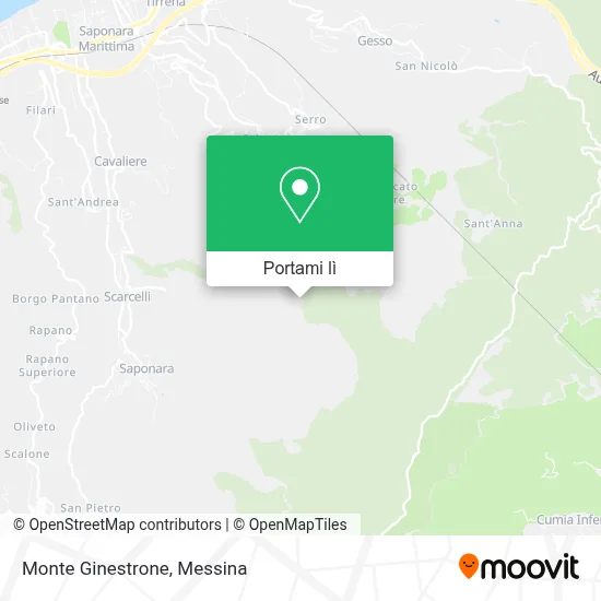 Mappa Monte Ginestrone