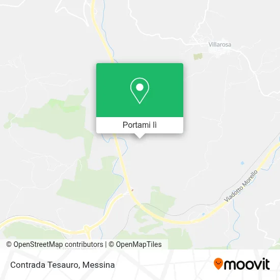 Mappa Contrada Tesauro