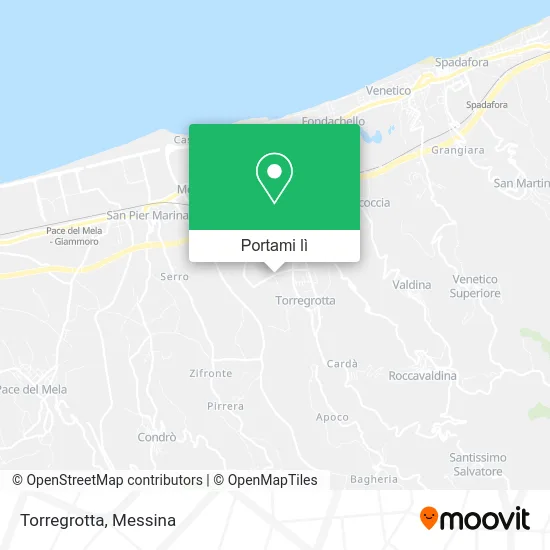 Mappa Torregrotta