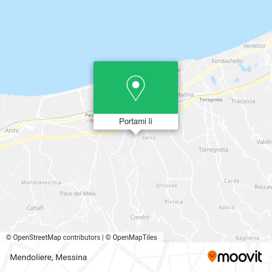 Mappa Mendoliere