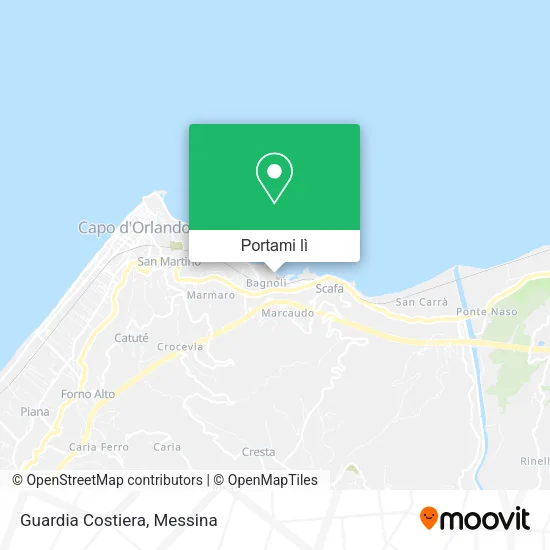 Mappa Guardia Costiera