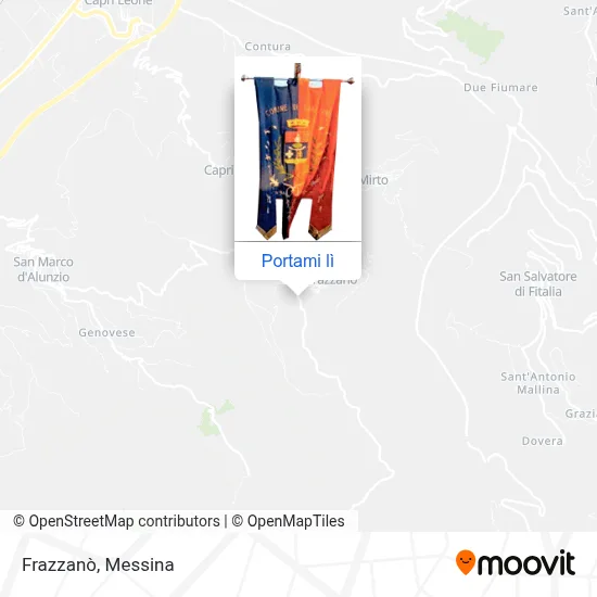 Mappa Frazzanò