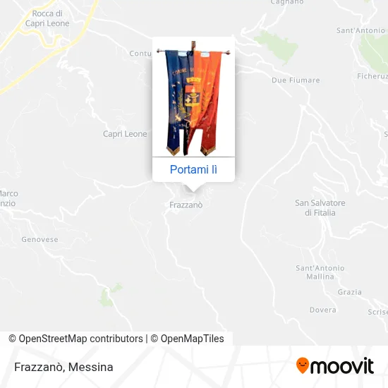 Mappa Frazzanò