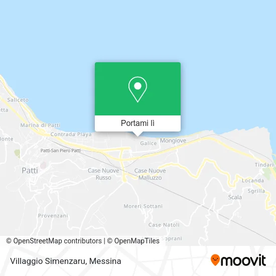 Mappa Villaggio Simenzaru
