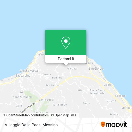 Mappa Villaggio Della Pace