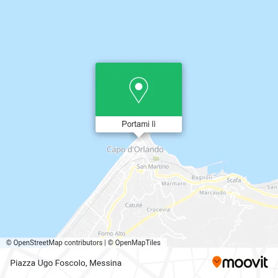 Mappa Piazza Ugo Foscolo