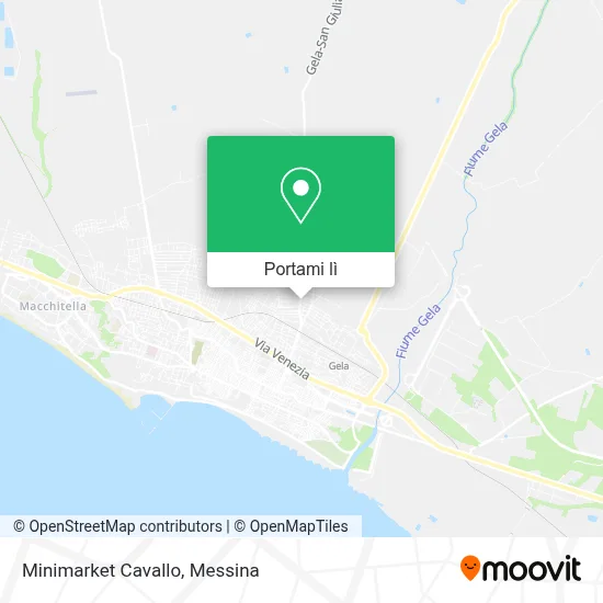 Mappa Minimarket Cavallo