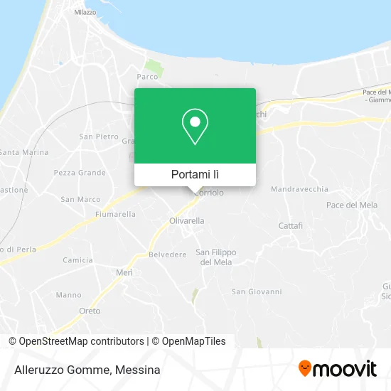 Mappa Alleruzzo Gomme