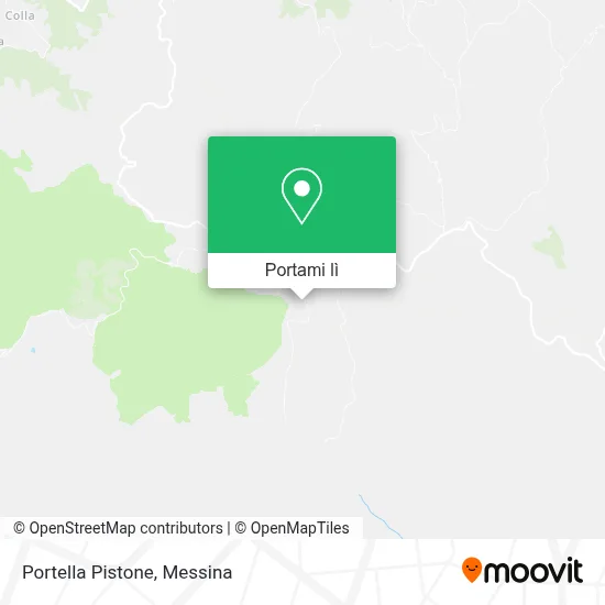 Mappa Portella Pistone