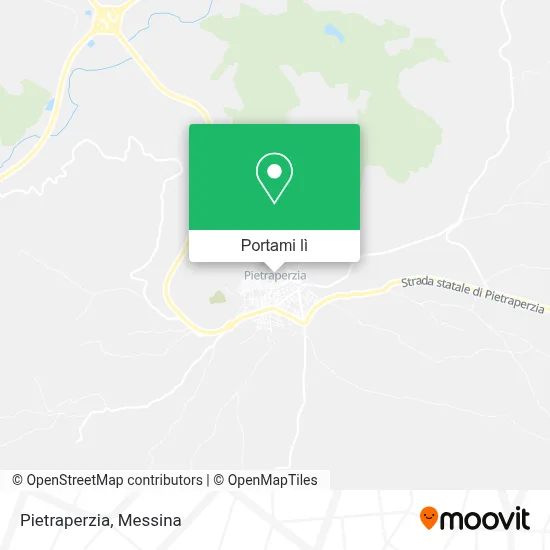 Mappa Pietraperzia