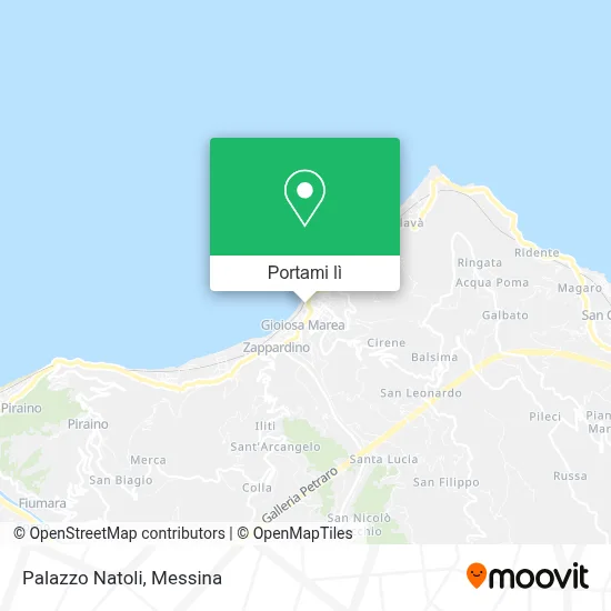 Mappa Palazzo Natoli