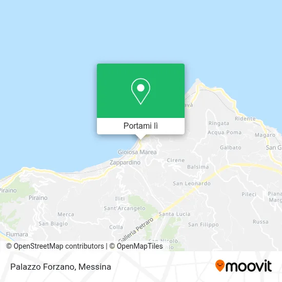 Mappa Palazzo Forzano