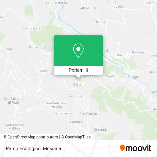 Mappa Parco Ecologico