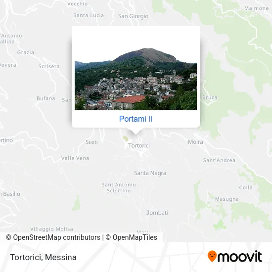 Mappa Tortorici