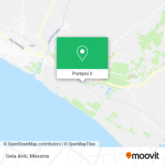 Mappa Gela Anic