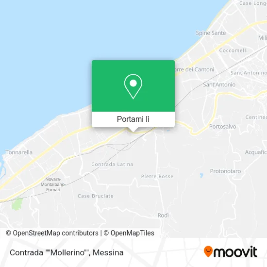 Mappa Contrada ""Mollerino""