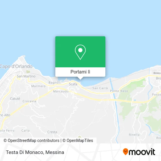 Mappa Testa Di Monaco