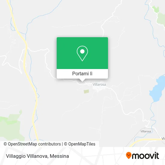 Mappa Villaggio Villanova