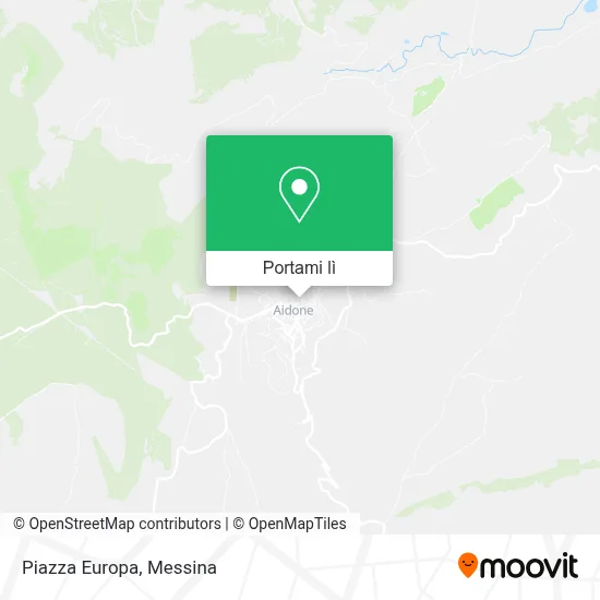 Mappa Piazza Europa