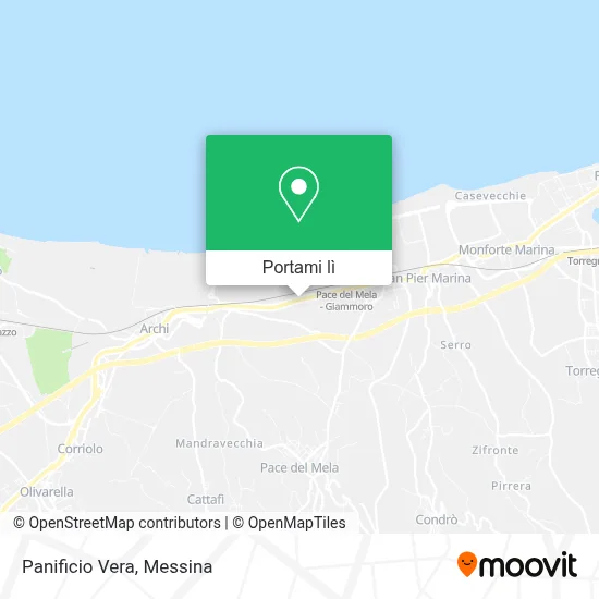 Mappa Panificio Vera