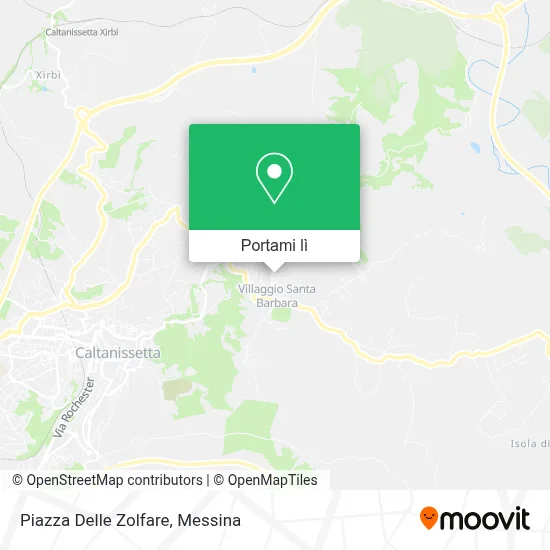 Mappa Piazza Delle Zolfare