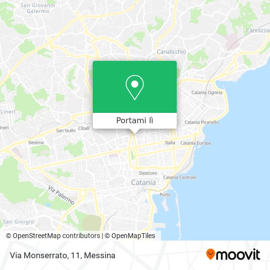 Mappa Via Monserrato, 11