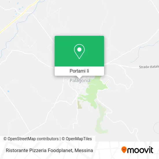 Mappa Ristorante Pizzeria Foodplanet