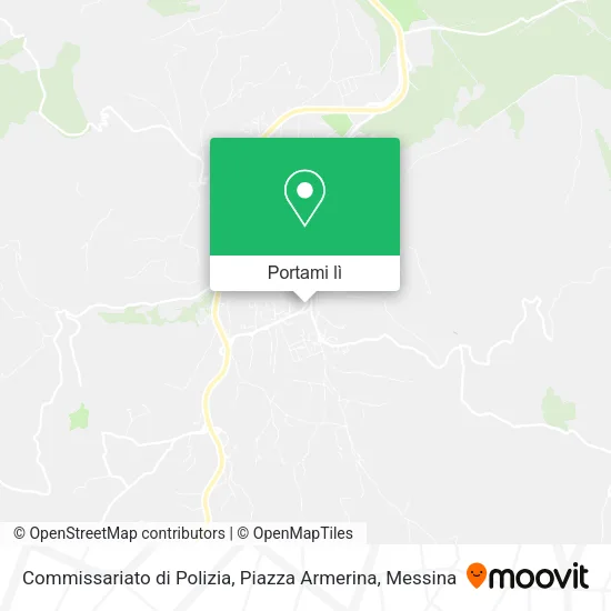 Mappa Commissariato di Polizia, Piazza Armerina