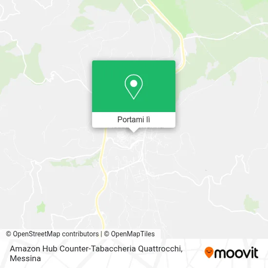 Mappa Amazon Hub Counter-Tabaccheria Quattrocchi