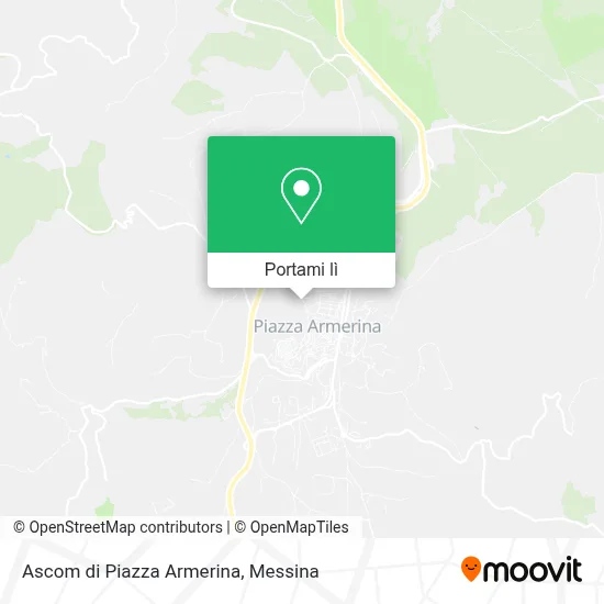 Mappa Ascom di Piazza Armerina