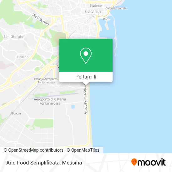 Mappa And Food Semplificata