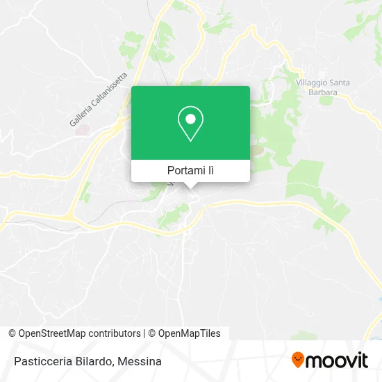 Mappa Pasticceria Bilardo