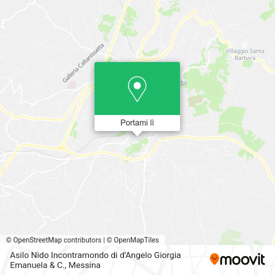 Mappa Asilo Nido Incontramondo di d'Angelo Giorgia Emanuela & C.