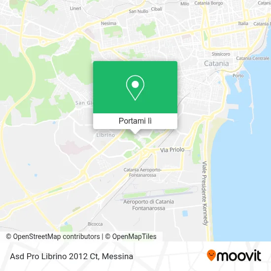 Mappa Asd Pro Librino 2012 Ct