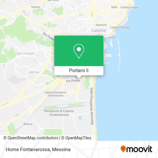 Mappa Home Fontanarossa