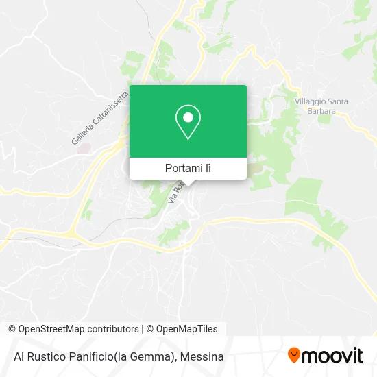 Mappa Al Rustico Panificio(la Gemma)