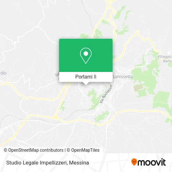Mappa Studio Legale Impellizzeri