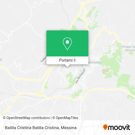 Mappa Balilla Cristina Balilla Cristina