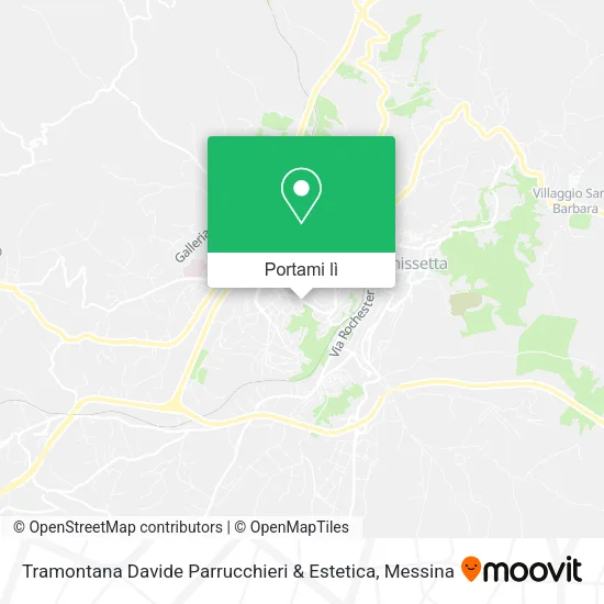 Mappa Tramontana Davide Parrucchieri & Estetica