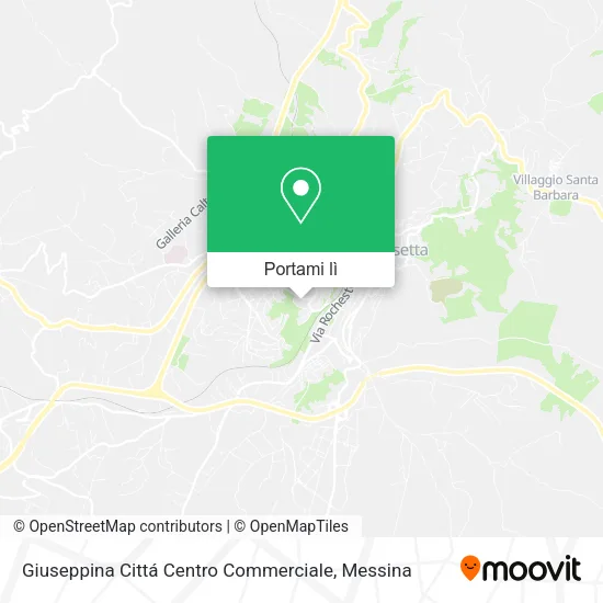 Mappa Giuseppina Cittá Centro Commerciale