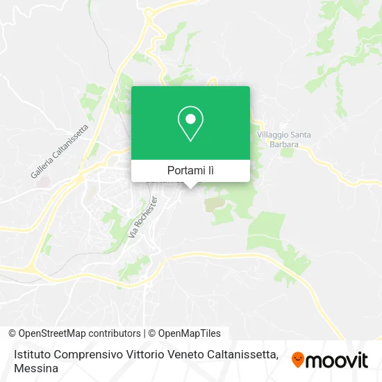 Mappa Istituto Comprensivo Vittorio Veneto Caltanissetta
