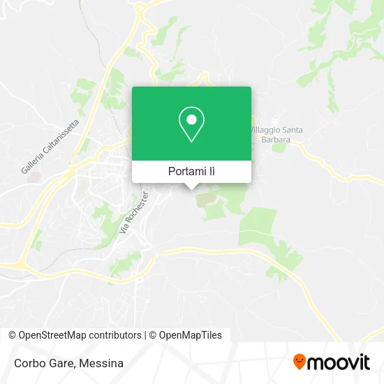 Mappa Corbo Gare