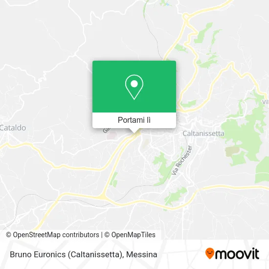 Mappa Bruno Euronics (Caltanissetta)